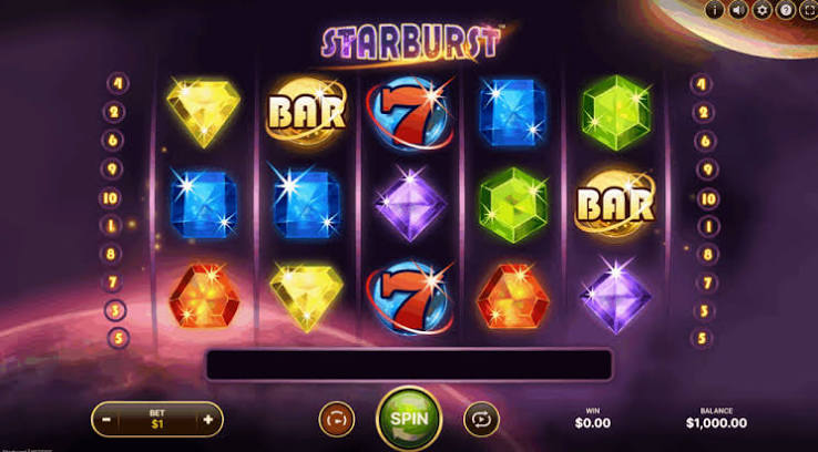 Oplev Magien ved Starburst Slots Online
